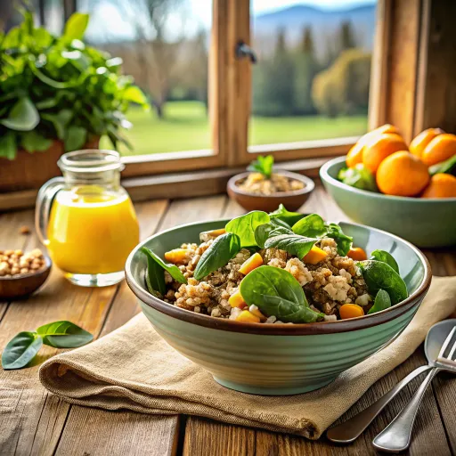 Bowl Energizante de Granos y Verduras